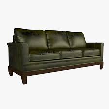 Choose a sofa, loveseat, or chair with plush loose seat and back cushions, and finish the ensemble with a matching ottoman. Max Leather Modern Stickley Sofa
