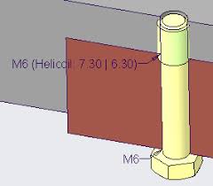 Helicoil Representation In 3d Model Page 2 Ptc Community
