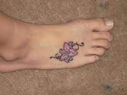 Small Foot Tattoos Tattoos For Women Flowers Foot Tattoos
