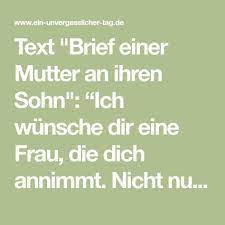 Der perfekte weg, um ihren sohn wissen zu lassen, wie viel sie ihnen an ihrem hochzeitstag bedeutet, ist mit einer dieser. Brief Einer Mutter An Ihren Sohn Schone Lesung Zur Hochzeit Mutter Brief An Meine Tochter Mutter Des Brautigams