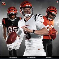 Cincinnati bengals wide receiver tyler boyd (83) in the new bengals 2021 uniforms. Ari Meirov On Twitter The Bengals Have Unveiled Their New Uniforms