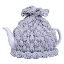 Featuring products by aran crafts, belleek, thomas ferguson irish linen, galway crystal and more. Amazon Com Gray Teapot Warmer Tea Pot Cozy Cover Pot Cosy Knitted Gift Kitchen Decor Handmade Products