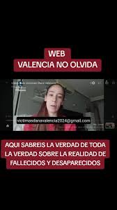 VALENCIA NO TE OLVIDA#DEBORA #danavalencia #tragedia @Jardinero