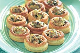 Creamy Chicken And Mushroom Vol Au Vents Nz Herald Recipe Vol Au Vent Recipes Savory Snacks