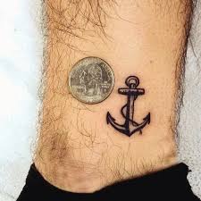 40 Small Anchor Tattoo Designs For Men 2021 Inspiration Guide Anchor Tattoo Ankle Ankle Tattoo Men Anchor Tattoo Men