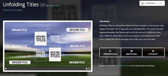 All of the premiere templates shown here are of the highest quality and created by professional video editors and motion graphics designers. Top 20 Adobe Premiere Title Intro Templates Free Download