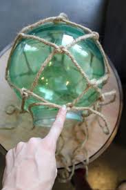 Diy Japanese Glass Fishing Float Light Kara Paslay Design Japanese Glass Fishing Floats Glass Fishing Floats Fishing Floats