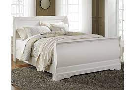 Shop for 7 pc queen bedroom furniture sets with dresser, mirror, etc. Anarasia Queen Sleigh Bed Ashley Furniture Homestore
