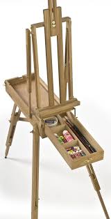 Wood Art Easel For Floor With Built In Storage Tray Adjustable Height Natural Art Easel Wood Art Easel