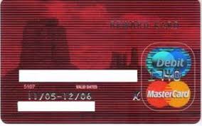 Use anywhere the debit mastercard is accepted. Bank Card Reward Key Bank United States Of America Col Us Mc 0025