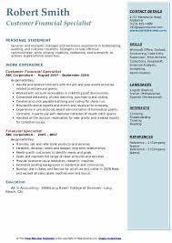 Evaluates such social factors as education, work experience, and levels of social functioning. Financial Specialist Resume Samples Qwikresume