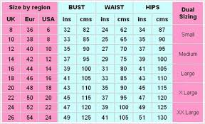 Size Guide Instylefashionista Women Clothing