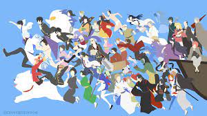Minimalistic gintama wallpaper (by minimallyonepiece). Gintama Minimalist Wallpaper 4k Animewallpaper