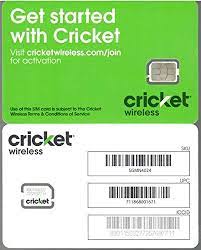 A cricket phone is locked to cricket. Cricket Wireless Nano Sim Card Sku Sgmn4024 Bring Your Own Phone Buy Online In Sweden At Sweden Desertcart Com Productid 83967775