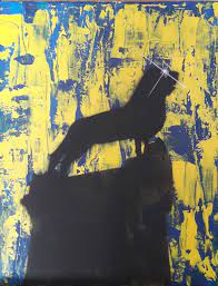 Dieser „braunschweiger löwe war zeichen seines namens, also individuelles herrschaftszeichen, nicht familiensymbol der welfen. Braunschweiger Lowe Eintracht Braunschweig Acrylmalerei Blaugelb Von Sven Wachsmuth On Kunstnet