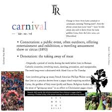 Carnival Words Matter Phrase Carnival