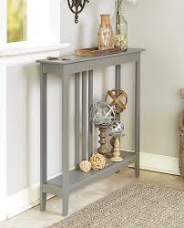 Slim Space Saving Accent Tables Accent Table Sofa Storage Home Decor