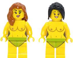 Nackte Minifiguren mit Brüsten auf LEGO-Teile gedruckt - Etsy Österreich