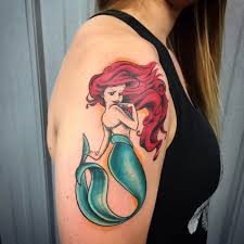 *this post may contain affiliate links for which i earn commissions.* you won't have to look under the sea to find the loungefly ariel tattoo all over print wdbk0159 mini backpack because it's available on dry land and online. 100 Meaningful Mermaid Tattoos An Ultimate Guide August 2021