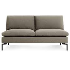 New Standard 60 Armless Sofa Armless Loveseat Modern Sleeper Sofa