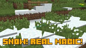 Jan 25, 2020 game version: Snow Real Magic Realistichnyj Sneg 1 16 5 1 15 2 1 14 4 1 12 2 Skachat Mody Dlya Majnkraft