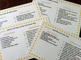 Recipe Cards Recipe Cards Template Recipe Cards Printable Recipe Cards