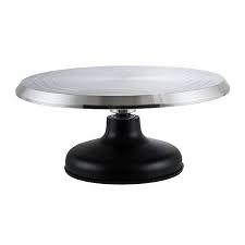 Revolving Cake Decorating Stand Rotating Cake Stand Rotating Pie Stand Revolving Display Stand Winco C Materiales De Reposteria Utensilios De Cocina Reposteria
