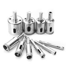 I bought a 2gpm dispenser and needed to enlarge the. 10 Pack Diamond Holesaw Drill Bit Hole Saw Set For Cutter Glass Ceramic Marble 6 30 6 32mm Walmart Com Walmart Com