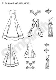 Pattern 8113 Misses Costume With Craft Foam Armor Belt And Crown Simplicity Sewing Patterns Sewing Patterns Costume Sewing Patterns