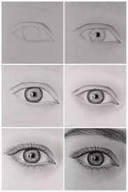 Learn to draw realistic eyes: How To Draw Realistic Eye Step By Step Youtube Realistic Drawings Eye Drawing Tutorials Art Drawings Sketches
