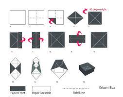 Mark the center of the paper. Diy Origami Gift Box Paper Craft