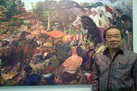 Lukisan kode lpr 425 dsa ukuran 140 x 90 cm, lpr 413 dsa ukuran 140 x 90 cm dan lpr 436 dsa ukuran 140 x 90 cm,. Lukisan Palsu Hati Hati Beli Karya Pelukis Terkenal Lifestyle Bisnis Com