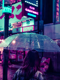 Purple Rain Aesthetic Japan Umbrella Photography Japan Photography