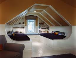 About the bed, in this room, you can choose wrought iron bed frames and to enjoy in modern design. Inspiring Attic Design Ideas For An Exquisite Space