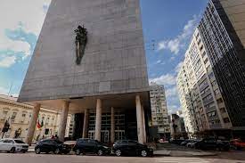 Palace of justice is situated in front of cathedral metropolitana. Palacio Da Justica Portal Do Estado Do Rio Grande Do Sul