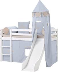 Kostenloser versand innerhalb deutschlands material: Hoppekids Hochbett Fairytale Knight Set Mit Hochbett Vorhang Matratze Und Rollrost Online Kaufen Otto Bett Ideen Bettrahmen Mit Schubladen Hochbett