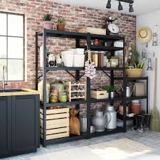 Praktisches Vorratsregal Fur Deinen Keller Regal Schwarz Regal Diy Regal