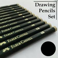 Pensil Gambar Set Faber Castell 1 Set Isi 12 Pcs Di Lapak Jayaatk Bukalapak