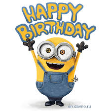 Common minion general any 2 : Happy Birthday Gifs 600 Original Animated Gif Images By Funimada Page 24