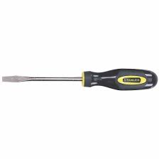 It has many variations but two basic types of screwdrivers such as flathead screwdriver and philips type screwdriver are most popular. Stanley General Purpose Slotted Screwdriver Tip Size 1 4 In Slotted Molded Overall Length 8 In 3py42 60 004 Grainger