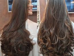 Use your second hair tie to mark that line where you're going. 30 Best Trendy Haircuts For Long Hair Boldsky Com