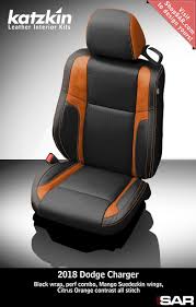 Katzkin Custom Leather Auto Interiors Leather Seat Covers Leather Dodge Charger Classic Cars
