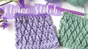 The camel stitch gives the look of a knit garment using a crochet hook. Alpine Crochet Stitch Youtube Crochet Crochet Videos Tutorials Crochet Videos