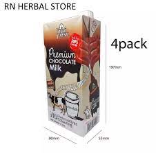 Nak beli dengan kite pun boleh, just. Farm Fresh Uht Milk Perisa Susu Original Coklat Kurma 1 Liter X 4 Kotak Lazada