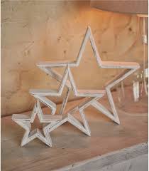 Maybe you would like to learn more about one of these? White Wood Set Of 3 Large Stars