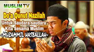 Muzammil Hasballah Doa Qunut Nazilah Untuk Saudara Kita Muslimtv Youtube