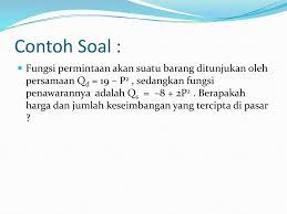 Contoh soal penerapan fungsi non linier. Penerapan Ekonomi Fungsi Non Linier Ppt Download