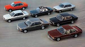 1983 Bmw Lineup Euro Market Bmw Bmw Classic Bmw E24