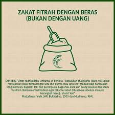 Zakat Fitrah Dengan Beras Quran Doa Agama