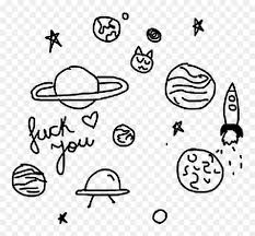Check spelling or type a new query. Planets Galaxy Tumblr Black White Blackandwhite Simple Easy Aesthetic Drawings Hd Png Download Vhv